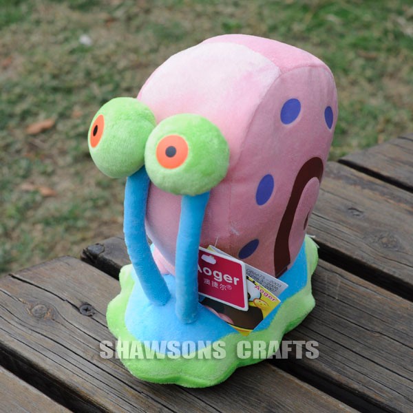 plush gary the snail