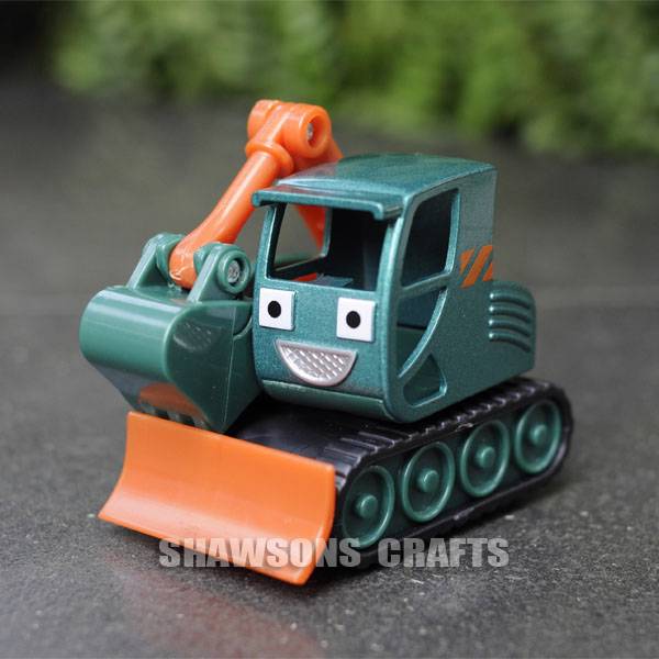BOB THE BUILDER DIECAST METAL TOYS GRABBER VEHICLE FIGURE EXCAVATOR
