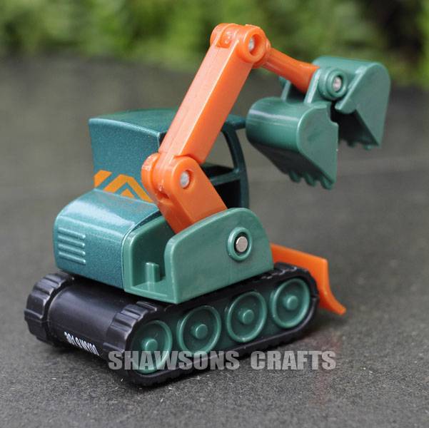 BOB THE BUILDER DIECAST METAL TOYS GRABBER VEHICLE FIGURE EXCAVATOR