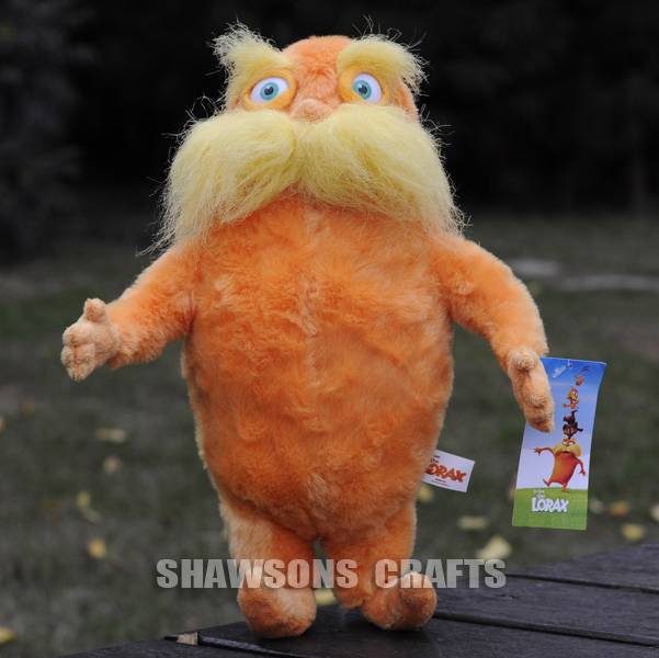 the lorax soft toy