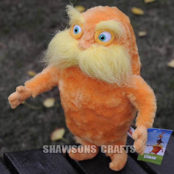 the lorax soft toy