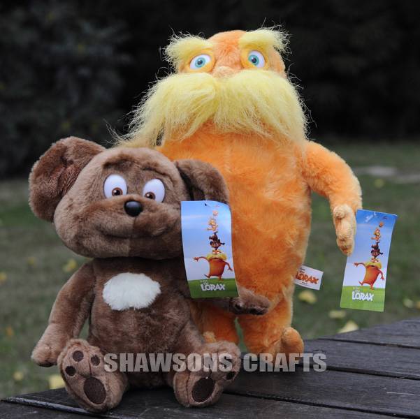the lorax soft toy