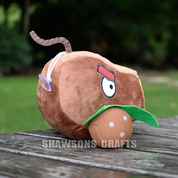 plants vs zombies cob cannon plush