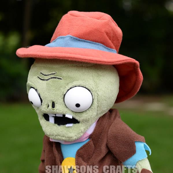 cowboy zombie plush