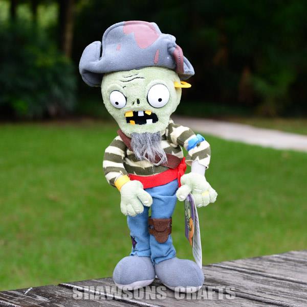 pvz captain deadbeard plush