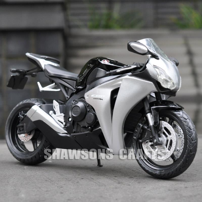 DIECAST MOTORCYCLE MODEL TOYS 112 HONDA CBR1000RR SPORT BIKE REPLICA