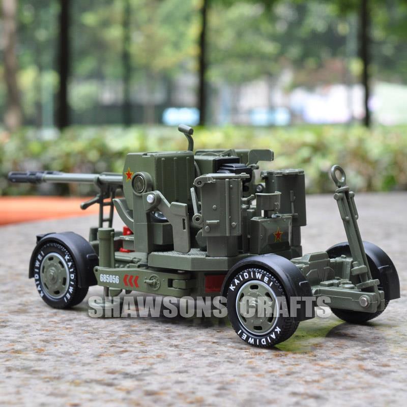 DIECAST METAL MILITARY MODEL TOYS 135 ANTIAIRCRAFT GUN ARTILLERY