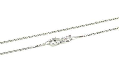 Finejewelers 14 Kt White Gold 18 Inch 1mm Non-bright Cut Shiny Bead Bead Chain with Lobster Clasp 