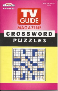 TV GUIDE MAGAZINE TV MOVIES SHOWS CROSSWORDS PUZZLE BOOK VOLUME 33 | eBay