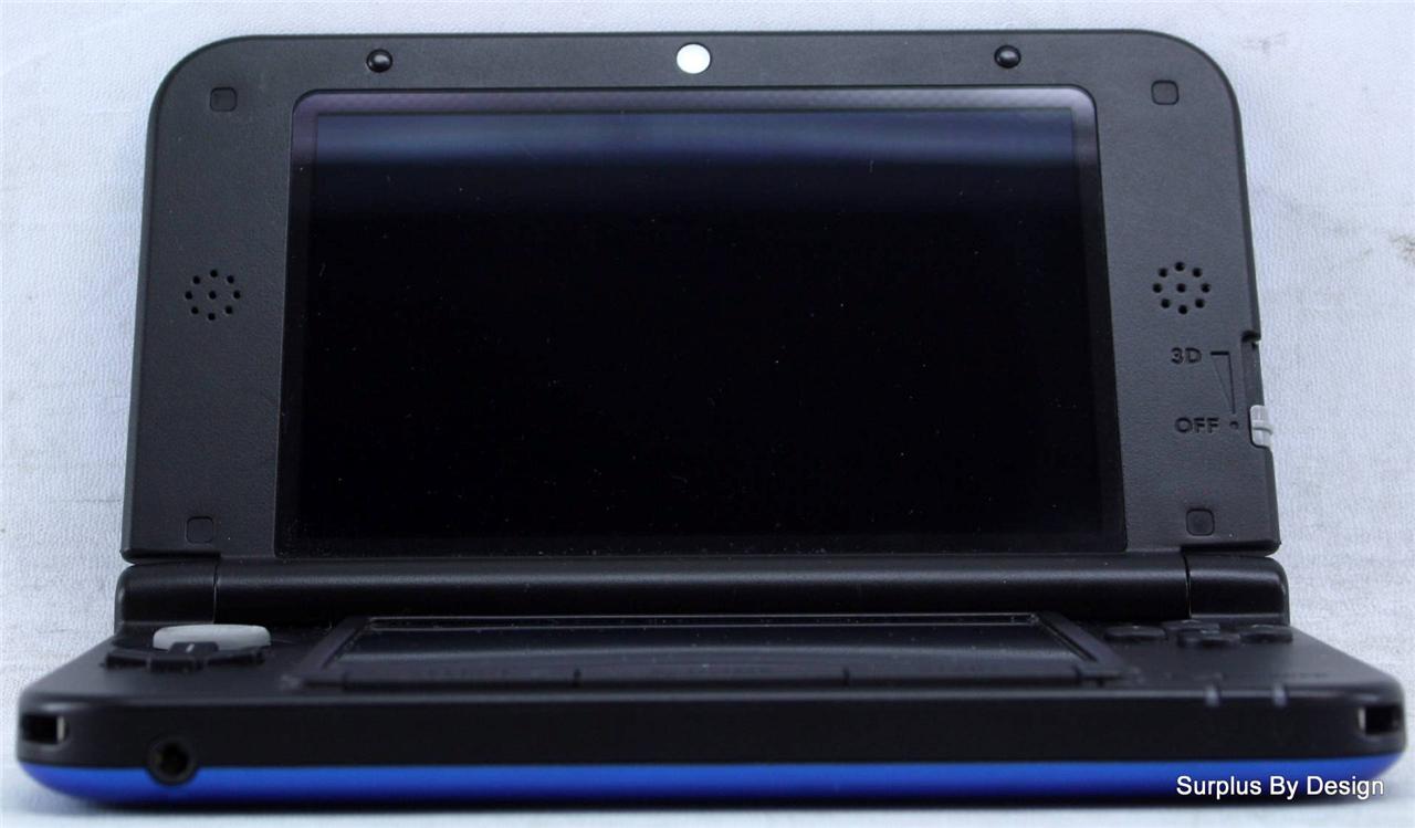 Nintendo 3DS XL (Latest Model) Blue/Black Handheld System (SPRSBKA1) eBay
