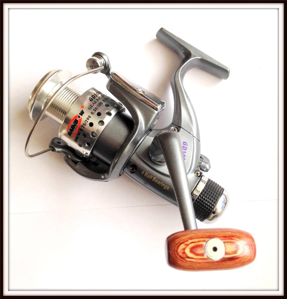 GD Rainbow Coarse Fishing Reel,Carp Reels,4 Ball Bearings, Right