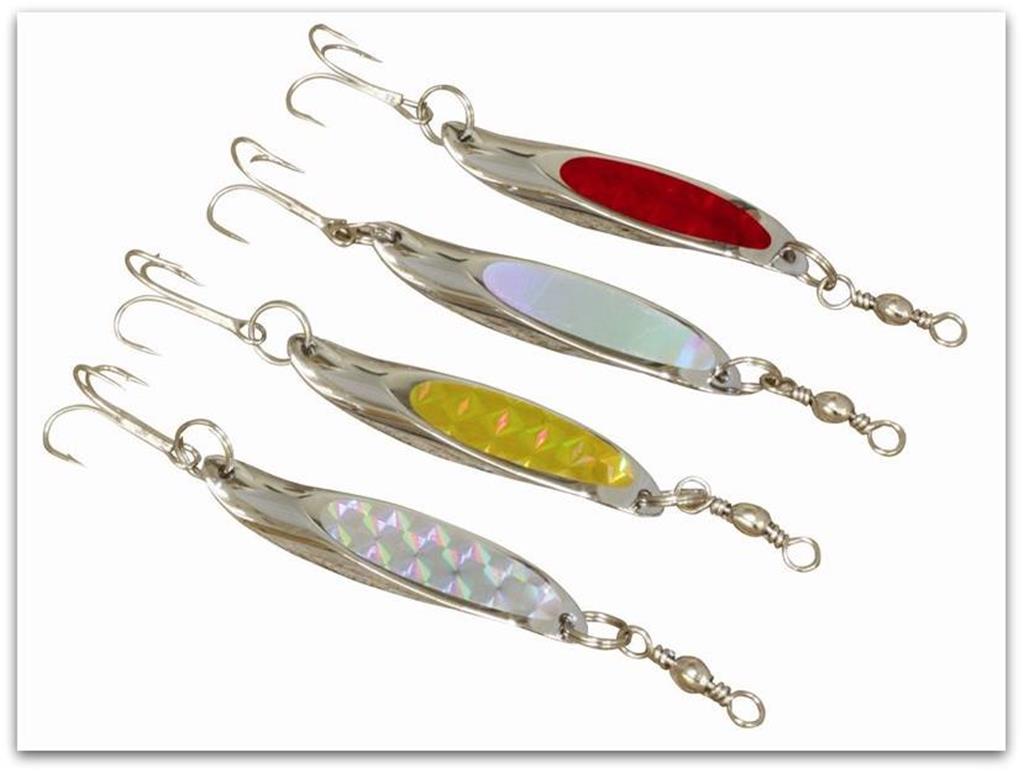 WSB Lure Wedge Set 10g 21g or 40g 4 Per Pack Freshwater, Coarse