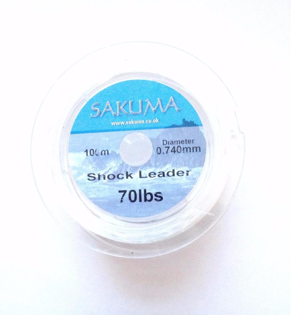 Sakuma Shock Leader Leader Line Sea Fishing Game Carp, Fishing Line eBay