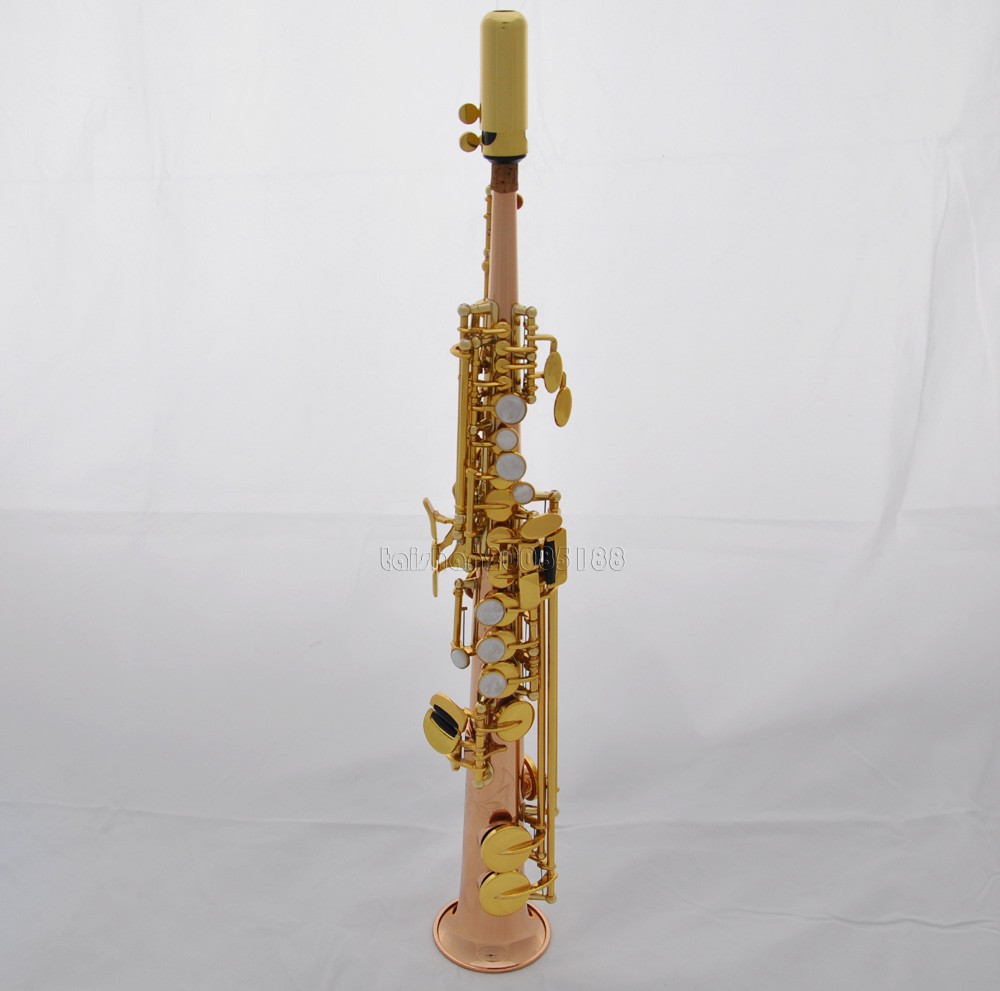 Professional sopranino sax Rose brass Eb Sax Low B to High E saxophone with case