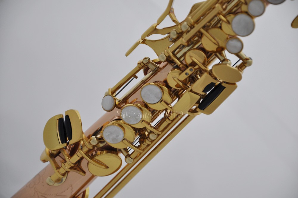 Professional sopranino sax Rose brass Eb Sax Low B to High E saxophone with case
