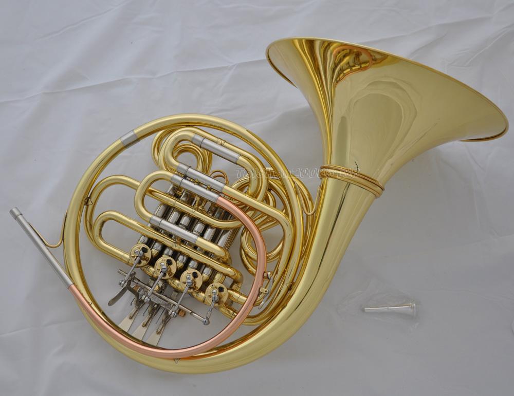 Professional 4 Key Double French horn F/Bb 12.24' bell Rose brass