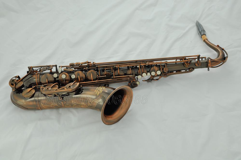 Professional TAISHAN Red antique Tenor Saxophone Sax with High F with case eBay