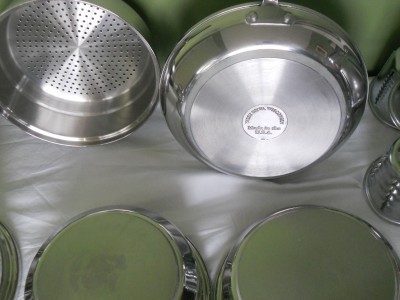 waterless pots pans sets