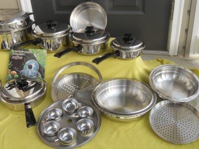 waterless pots pans sets