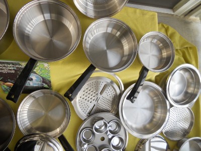 waterless pots pans sets