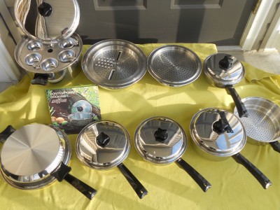 waterless pots pans sets