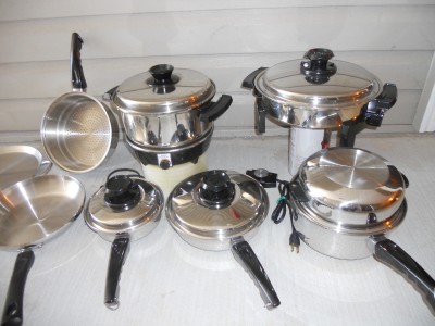 waterless pots pans sets