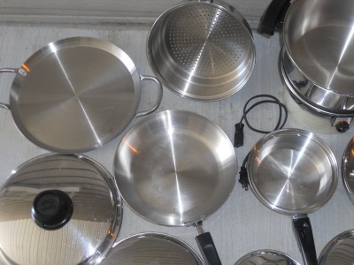 waterless pots pans sets