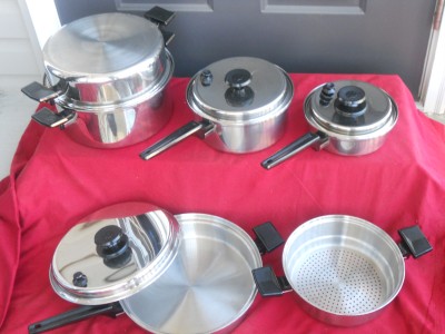 waterless pots pans sets