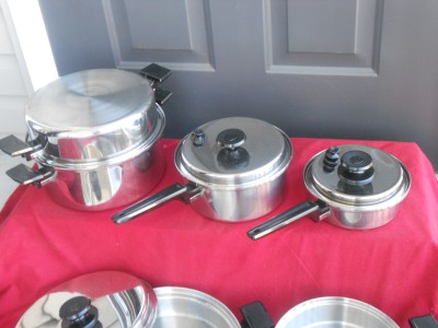 Royal Prestige Waterless Stainless Cookware Set 7 Ply Pots Pan Skillet 