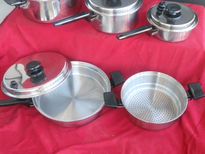 waterless pots pans sets