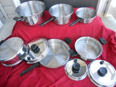 prestige cooking pan set