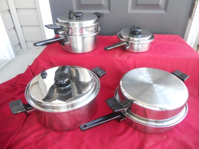 prestige cooking pan set
