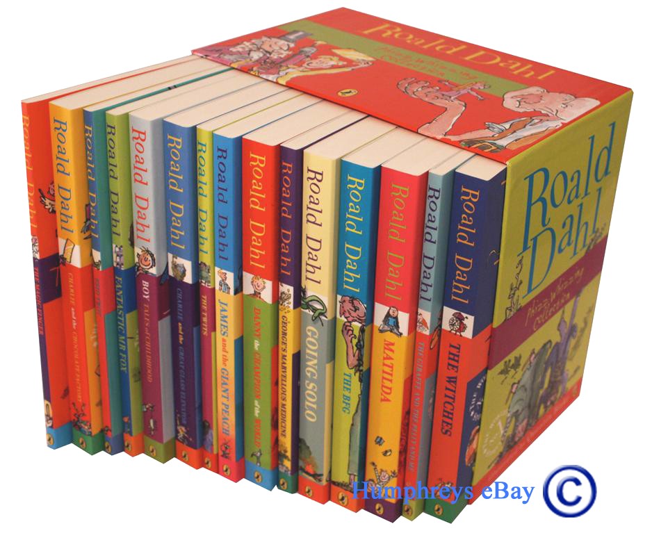 New-ROALD-DAHL-COLLECTION-15-Books-Box-Set-RRP-149-95-Phizz-Wizzing-Collection