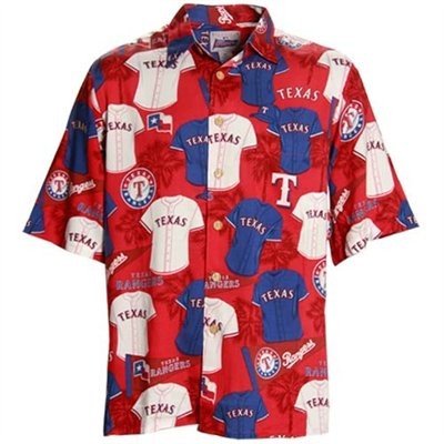 Reyn Spooner MLB Texas Rangers Baseball Hawaiian Shirt | eBay