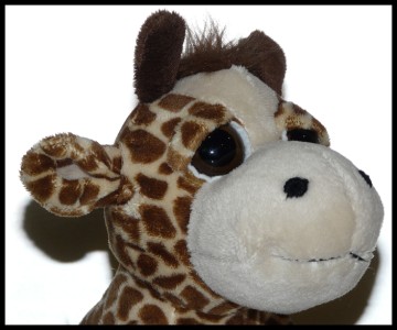 the petting zoo giraffe stuffed animal