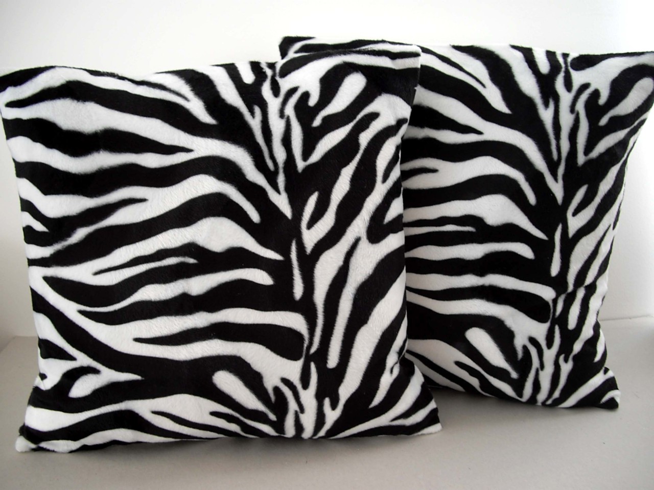 Vtg/Retro 60s Zebra Animal Print Fabric Cushion Cover eBay