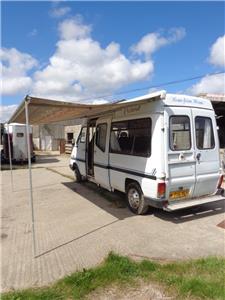 RENAULT MASTER T35D CAMPERVAN WITH AWNING. MOT'D