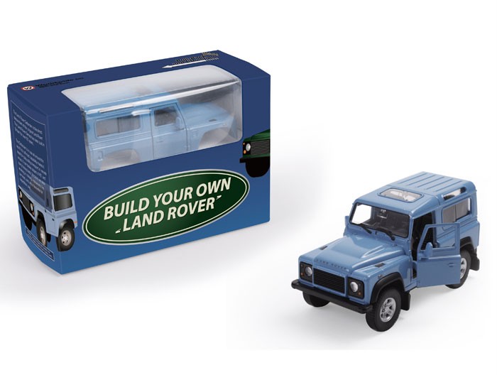 Official Build Your Own Land Rover Collectors Model Kit On Popscreen