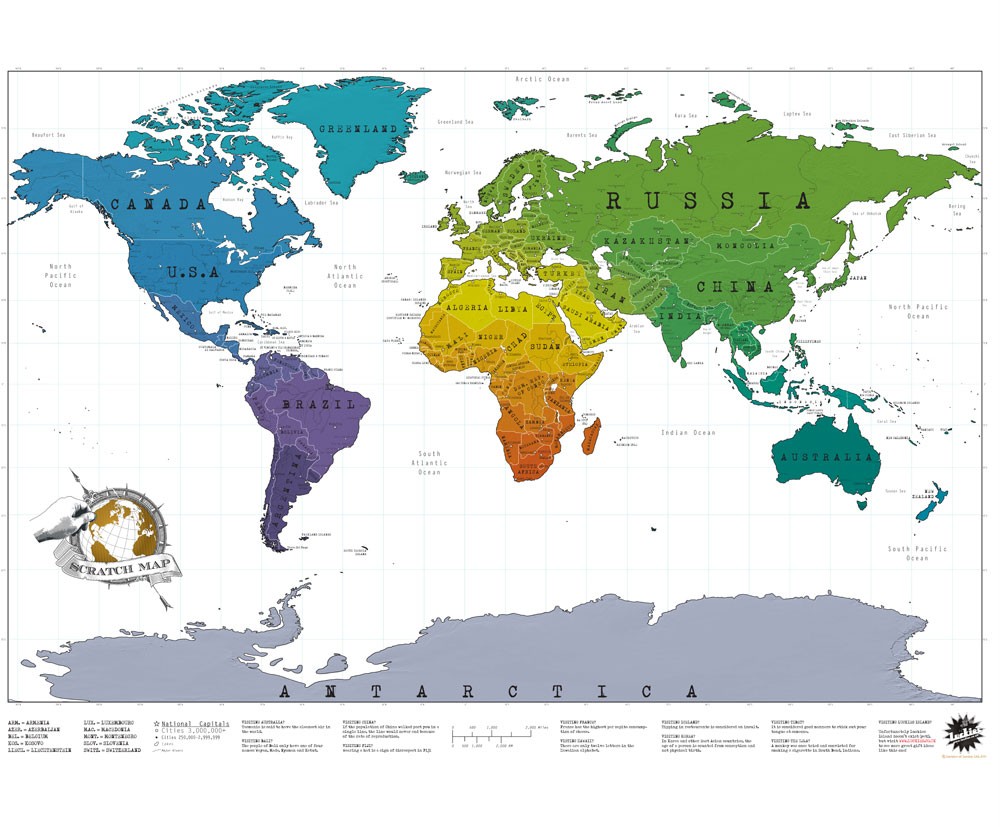 Scratch Map Travel World Poster With Scratch Off Layer | eBay Scratch Map Travel World Poster With Scratch Off Layer | eBay