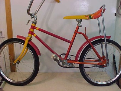 vintage schwinn banana seat bike