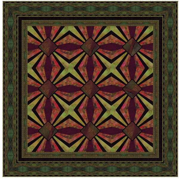 Northern Lights Quilt Kit by Jinny Beyer for RJR eBay