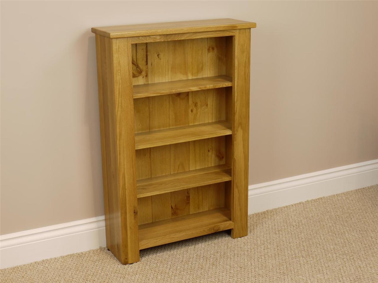 OAKLAND QUALITY OAK DVD STORAGE UNIT BOOKCASE RACK CHUNKY SOLID WOOD