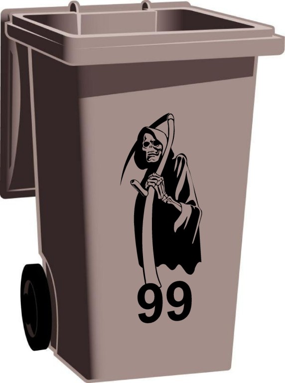 star wars wheelie bin stickers