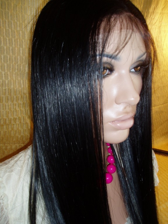 Sexy Silky Straight Full Lace Front Wig 22 inch