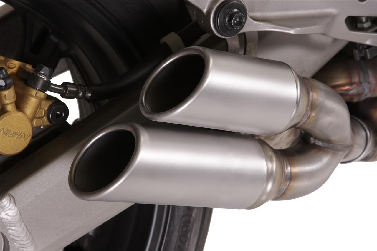 Honda hornet 600 twin exhaust #7