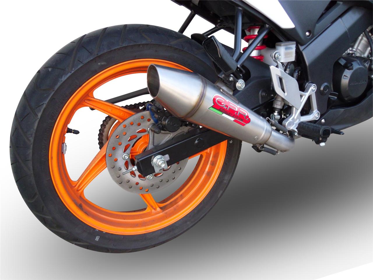 Honda cbr 125 venom exhaust