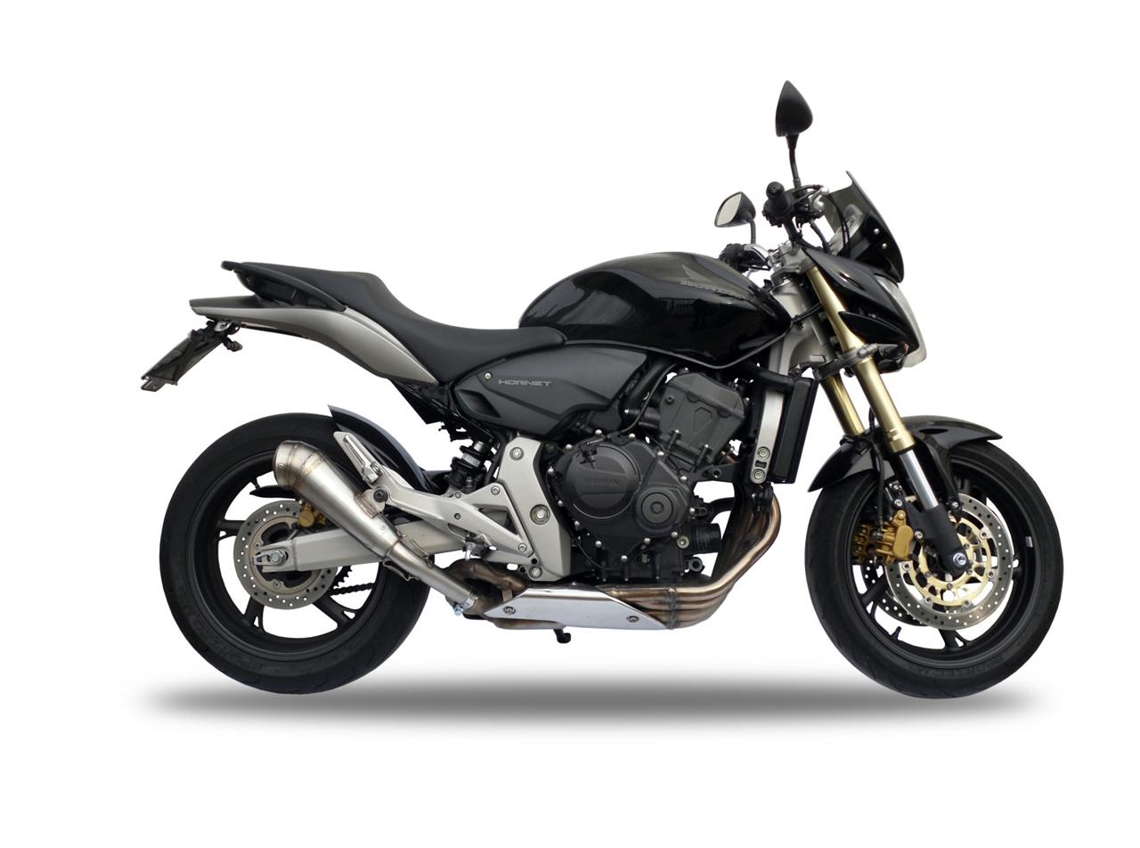 Honda hornet exhaust system #1