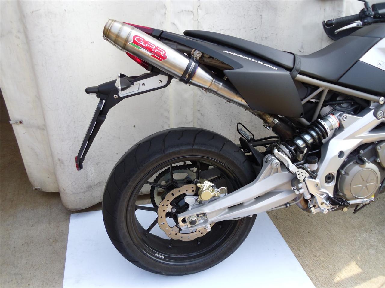 aprilia dorsoduro exhaust