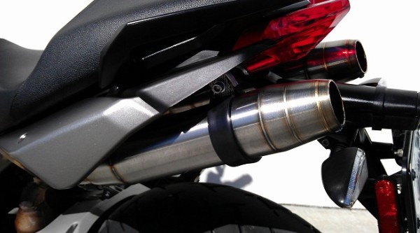 aprilia shiver 900 exhaust
