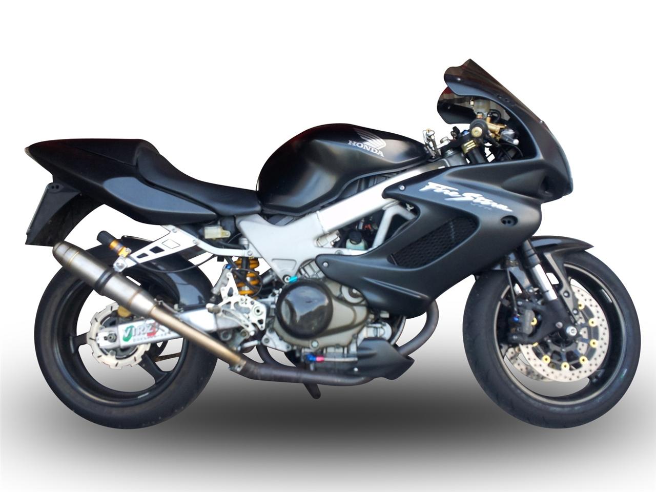 Honda vtr1000f exhaust #5